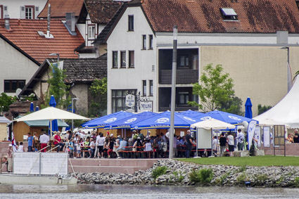 Beer tents at Miltenberg festival