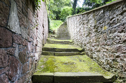 Stairs in Miltenberg, Germany