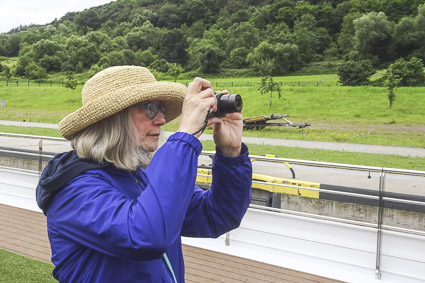 Cheryl Imboden with Sony RX100 IV camera