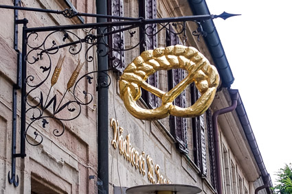 Bakery sign in Erlangen, Germany