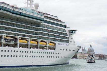 SERENADE OF THE SEAS and the Basilica di San Marco di Salute