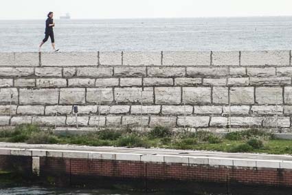 Seawall near Pellestrina