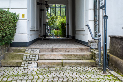 Apartment building in Hamburg's Harvestehude neighborhood