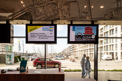 Interior of Zeebrugge Cruise Terminal