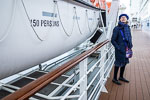 Lifeboat on MSC PREZIOSA