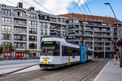 Blankenberge, Belgium Kusttram station