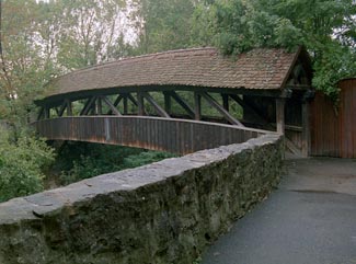 Rothenburg covered bridge photo