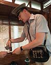 Restaurant Dresden 1900 tram conductor