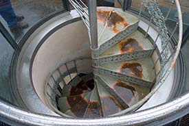 spiral stairs