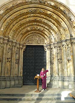 Golden Portal of Freiberg St. Marien Cathedral