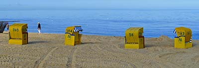 Cuxhaven beach chairs