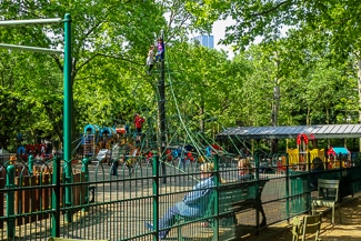 Playground in Luxembourg Gardens