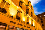 Hotel Eiffel Rive Gauche at night