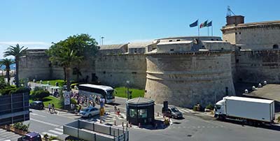 Port of Civitavecchia entrance 