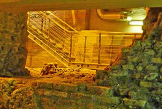 La Città dell'Acqua stairs