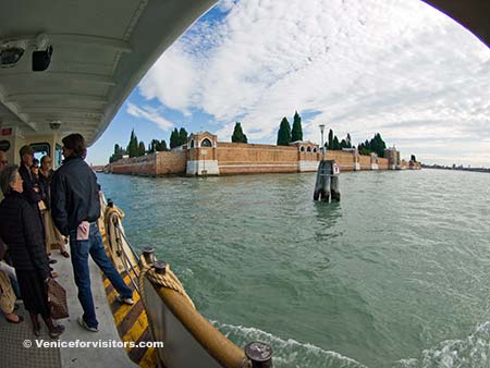 San Michele Cemetery island, Venice