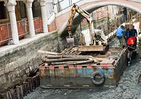 public-works barge