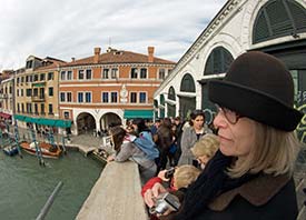 Rialto Bridge view