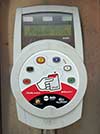 ACTV electronic ticket reader