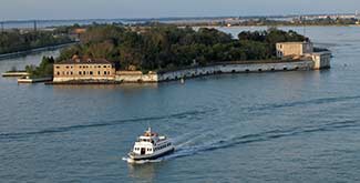 Venetian Lagoon with LN motonave