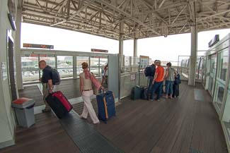 Marittima station platform of Venice People Mover