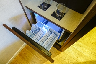 Refrigerator in Room 120, AC Hotel Venezia by Marriott