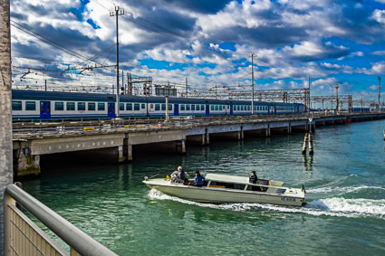 Venice railroad bridge