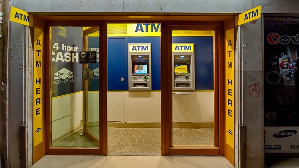 Euronet ATM in Venice, Italy