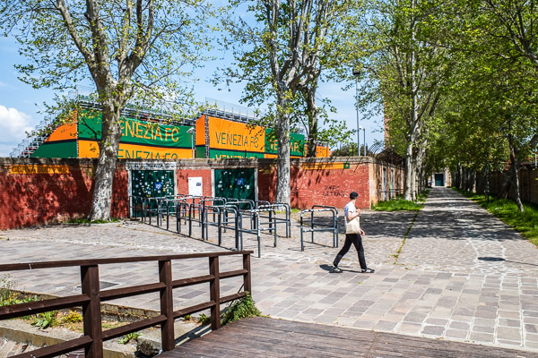 Venezia FC soccer (football) stadium.