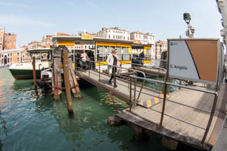 Sant'Angelo ACTV and Alilaguna waterbus stop