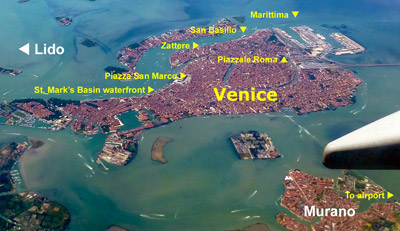 Venice aerial photo