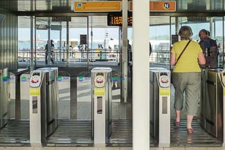 Lido SME ACTV turnstiles