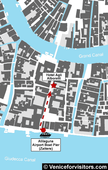 Hotel Agli Alboretti map directions