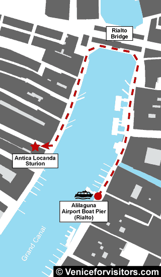 Antica Locanda Sturion map directions