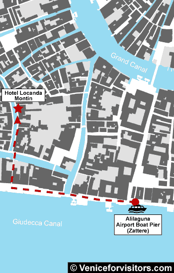 Antica Locanda Montin map directions