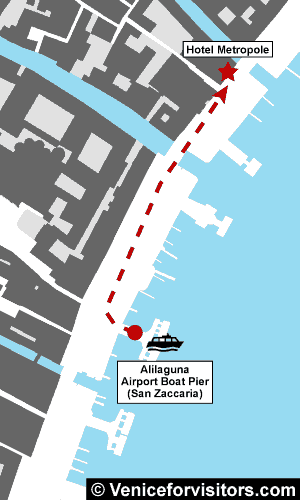 Hotel Metropole map directions